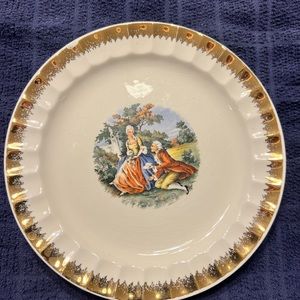 Martha & George Washington plate. 7 1/2 inches